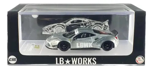 CM Model LB Works Ferrari 488 Widebody Indonesia Exclusive 1:64